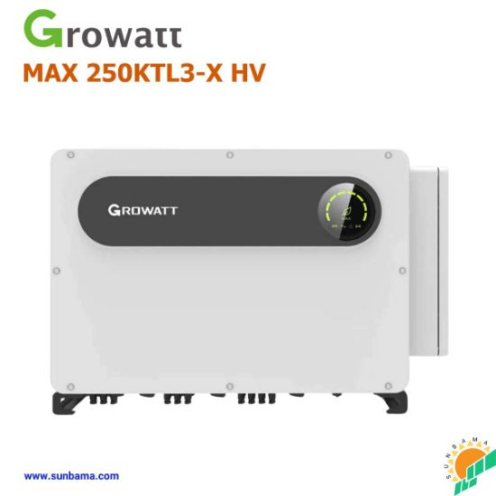 اینورتر متصل به شبکه 250 کیلووات Growatt مدل  MAX 250KTL3-X HV