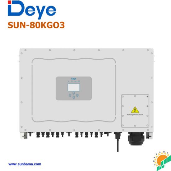 اینورتر متصل به شبکه 80 کیلووات Deye مدل SUN-80KGO3