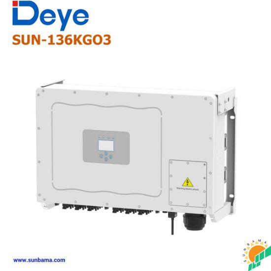 اینورتر متصل به شبکه 136 کیلووات Deye مدل SUN-136KGO3