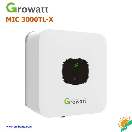 اینورتر متصل به شبکه 3000 وات Growatt مدل MIC 3000TL-X