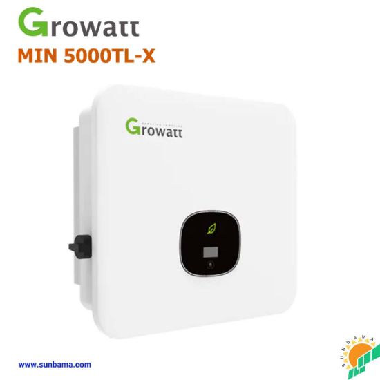 اینورتر متصل به شبکه 5000 وات Growatt مدل MIN 5000TL-X