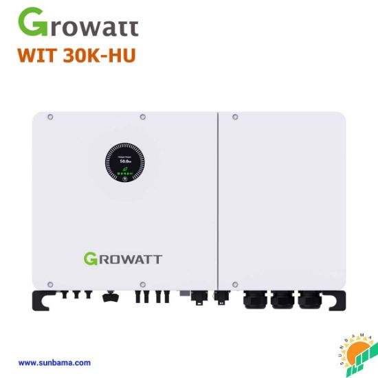 اینورتر 3 فاز هیبرید 30 کیلووات Growatt مدل WIT 30K-HU